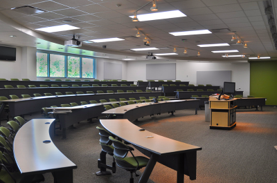 thumbnail view of 110 - Auditorium - Tiered - 140 Capacity