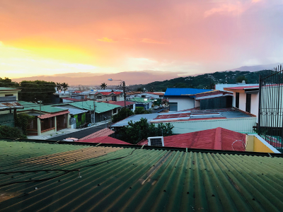 thumbnail view of Natural Beauty - Joana Vaca - Costa Rica - Summer 2019 - Sunset - Here you can observe the sunset from what we know as Casa Conversa. This is a view you have from our meet up place