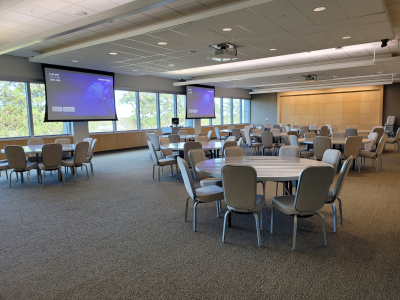 thumbnail view of Sam Houston Room-Screens Down