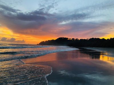 thumbnail view of Natural Beauty - Joana Vaca - Costa Rica - Summer 2019 - Sunset Manuel Antonio - Here you can observe the beautiful sunset at the beach Manuel Antonio