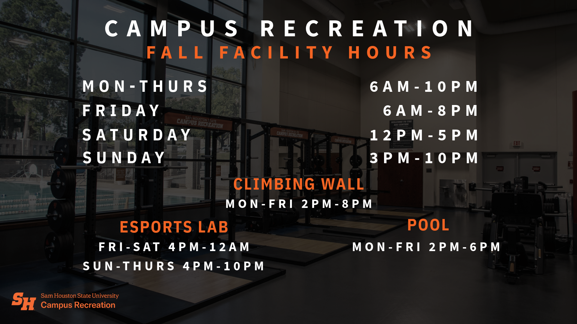 Facility Hours